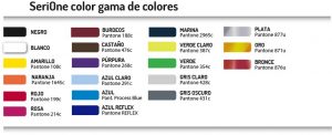 Gama colores-SeriOne