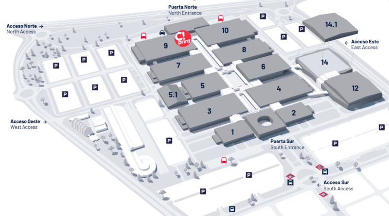 Mapa CPrint Madrid 2023_Ifema